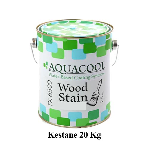 Aquacool Su Bazlı Dış Mekan Verniği Kestane 20 Kg 31