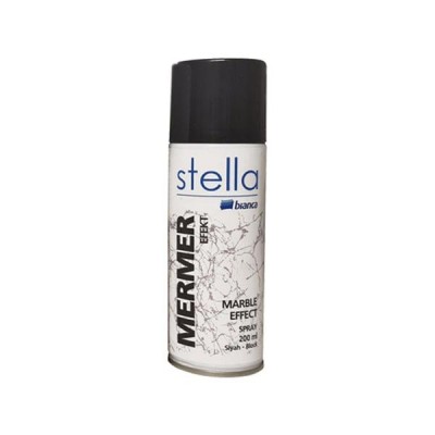 Bianca Stella Sprey Mermer Efekt Siyah 200ML.