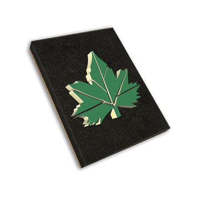 Dekor Desen Aparatı Çınar Yaprağı Baskısı 20X15 CM. (Kalktı)