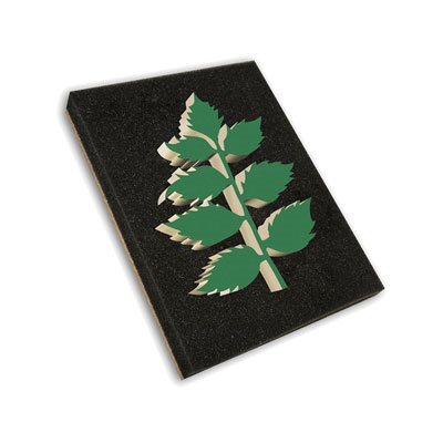 Dekor Desen Aparatı Sarmaşık Yaprak Baskısı 20X14 CM. (Kalktı)