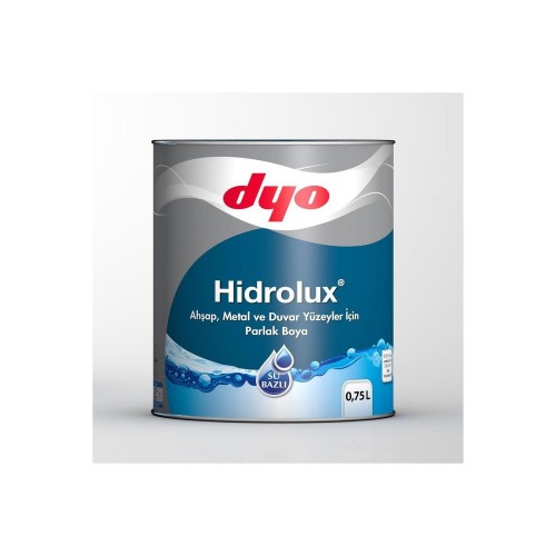 Dyo Hidrolüx Su Bazlı Yağlı Boya Beyaz 0.75 Lt.
