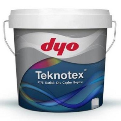 Dyo Teknotex PTFE Katkılı (Teflonlu) Dış Cephe Boyası Beyaz 7.5 Lt.