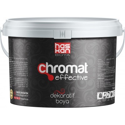 Haskan Chromat Effective Sedef Boyası Bronz 2.5 Lt.
