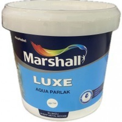 Marshall Luxe Aqua Su Bazlı Yağlı Boya Beyaz 2.5 Lt.