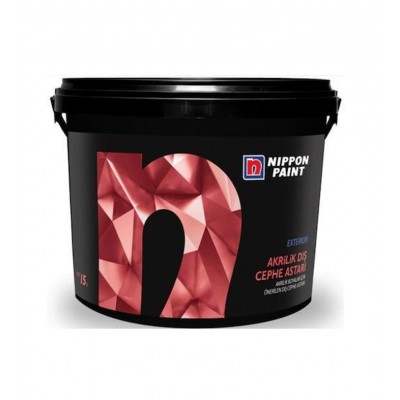 Nippon Akrilik Dış Cephe Astarı Beyaz 15 Lt