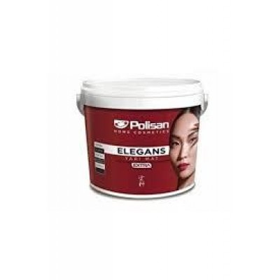 Polisan Elegans Extra Küf Önleyici İç Cephe Boyası Yarımat Siyah 15 Lt.