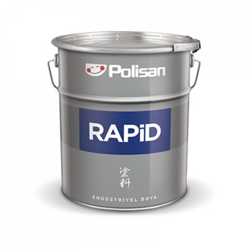 Polisan Rapid Boya Mat Siyah 0.75 Kg.