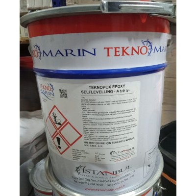 Teknomarin Selflevelling Zemin Epoksi 1036 Stone Gray 20Kg.
