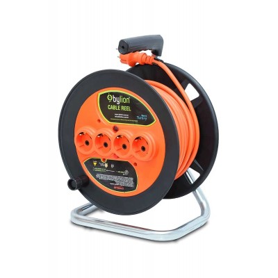 Bylion PMK-30325-F 3X2.5 TTR 30m Plastik Kablo Makarası