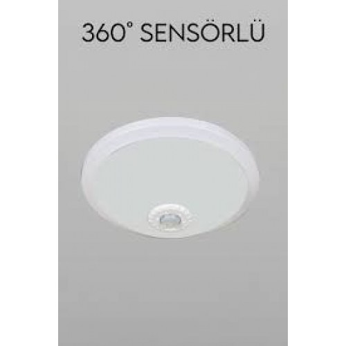 Hareket Sensörlü Tavan Glop Armatür (Plastik Kasa) 281100