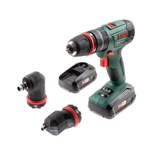 Bosch Advanced Impact 18 Vidalama (1.5Ah Çift Akü + 3 Adaptör) 0.603.9A3.401