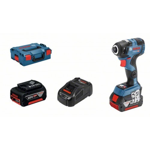Bosch Akülü Darbeli Somun Sıkma GDX 18V-200C (2x5.0 Ah.) 0.601.9G4.201