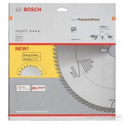 BOSCH EXLP Daire Test. Bıç. 250*30 mm 80 D T 2.608.642.516
