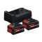 Bosch Expert 2 x EXBA 18V-5.5AH + GAL 12V/18V-80 Akü Ve Şarj Aleti Seti 1.600.A03.73P