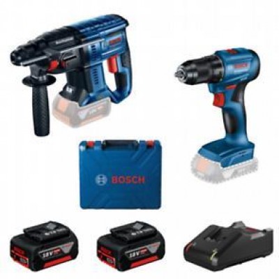 Bosch GBH 180-LI + GSR 185-LI KırıcıDelici 0.615.990.N20