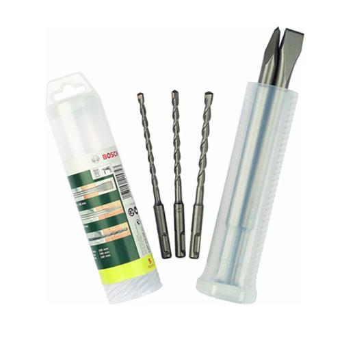 Bosch 5 Parça SDS-Plus Uç Ve Keski Seti 2.607.019.456
