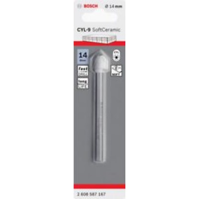 BOSCH CYL-9 Seramik Matkap Ucu 14*90 mm 2.608.587.167