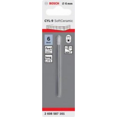 BOSCH CYL-9 Seramik Matkap Ucu 6*80 mm 2.608.587.161
