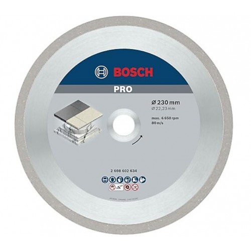 BOSCH Elmas Kesme Disk BFCeramic 230*22,23mm  2.608.602.634