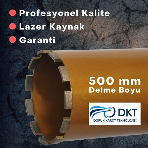Dkt Karot Ucu Lazer Kaynak 102x500