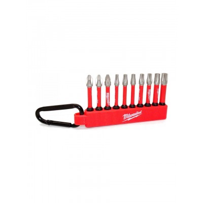 Milwaukee Bits Uç Seti 10 Parça Shockwave 4932480941