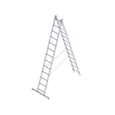 Saraylı 2x13 Basamaklı A Tipi Sürgülü Merdiven 6.25 Mt 7213-A
