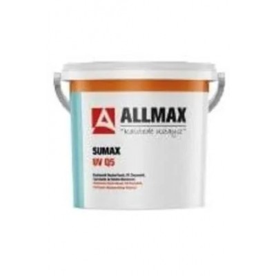 Allmax Sumax Q5 Tam Elastik Su Yalıtım Malzemesi Likit 1 Kg