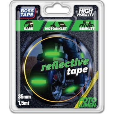 Boss Tape Fosforlu Fotolümen Reflektif Bant 35X1,5MT bt-09005