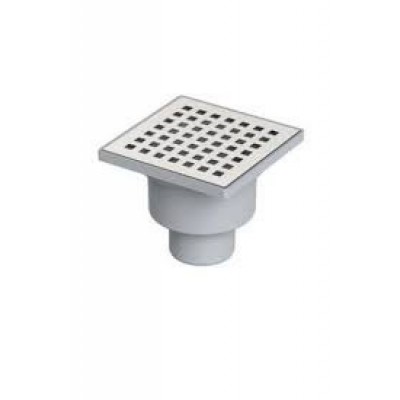 Metal Yer Süzgeci 10x10/50 Alttan Çıkışlı