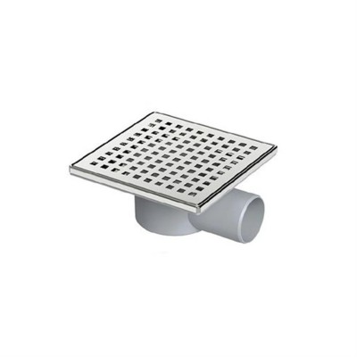 Metal Yer Süzgeci 15x15/70 Yandan Çıkışlı