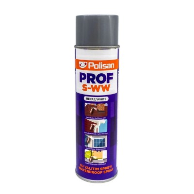 Polisan Prof Su Yalıtım Spreyi Beyaz 500Ml. S-WW