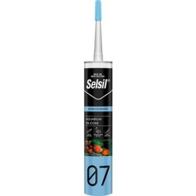 Selsil Akvaryum Silikonu Şeffaf 280 Ml