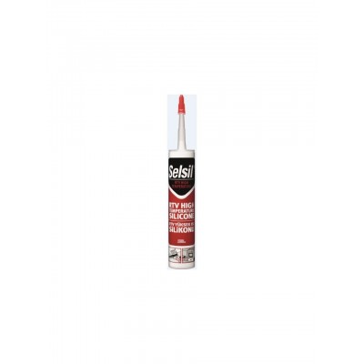 Selsil Isıya dayanıklı Silikon Kırmızı 280 Ml (285c)