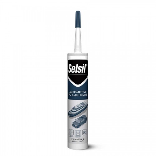 Selsil Poliüretan Mastik Gri 280Ml.
