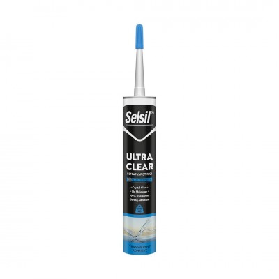 Selsil Ultra Clear kristal Şeffaf Montaj Yapıştırıcı 290 ML