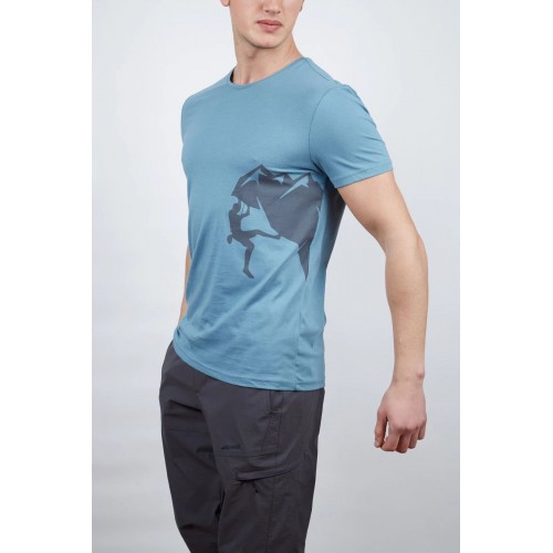 Alpinist Camp Erkek T-Shirt Beden 2XL S.Blue