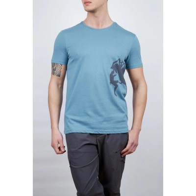 Alpinist Camp Erkek T-Shirt Beden L S.Blue