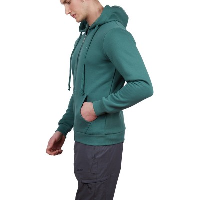 Alpinist Covert Tam Fermuarlı Erkek Sweatshirt 2XL Beden Nefti