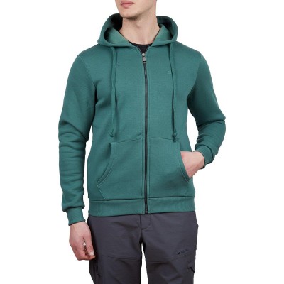 Alpinist Covert Tam Fermuarlı Erkek Sweatshirt 2XL Beden Nefti