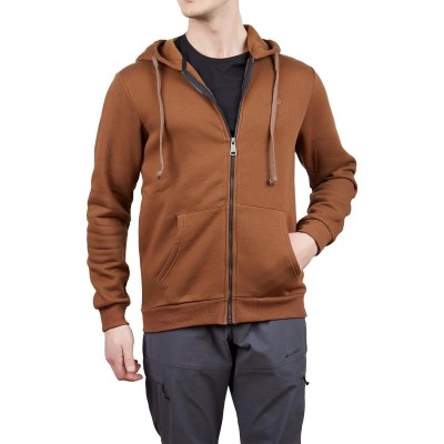 Alpinist Covert Tam Fermuarlı Erkek Sweatshirt S Beden Hardal