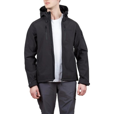 Alpinist Peak Softshell Erkek Outdoor Mont 2XL Beden Siyah