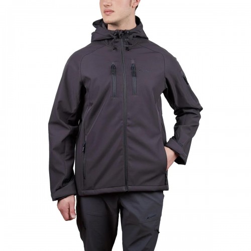 Alpinist Peak Softshell Erkek Outdoor Mont 3XL Beden Antrasit