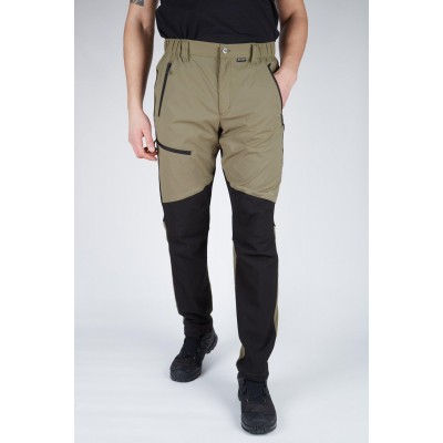 Alpinist Rugged Flex Erkek Pantolon 2XL Beden Haki-Siyah