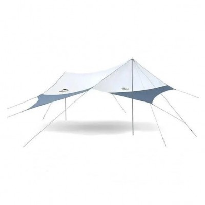 Naturehike Tarp Güneş ve Rüzgar Koruma Tentesi 5.2X4.6 Mt Grey Blue